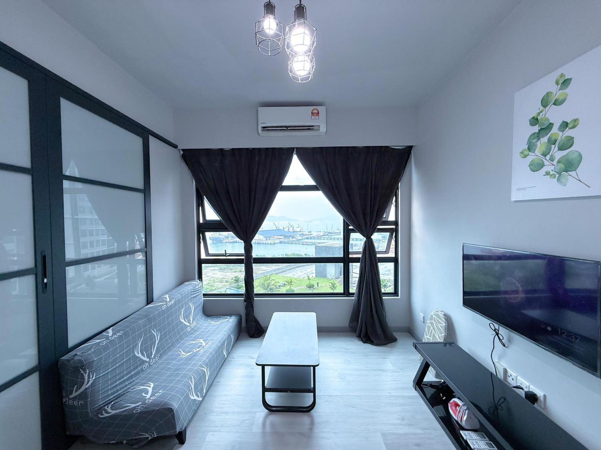 Apartment Sunset View Jesselton Quay Near Jesselton Point Near Suria Sabah Near Gaya Street *